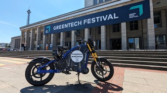 Finanzminister Christian Lindner (FDP) besucht eROCKIT beim Greentech Festival 2024