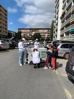 Communiqué: «Chavannes-près-Renens: action retentissante contre le littering»