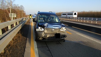 Polizeidirektion Kaiserslautern: POL-PDKL: A6/Ramstein-Miesenbach, Unfall im Baustellenbereich, Zeugen gesucht