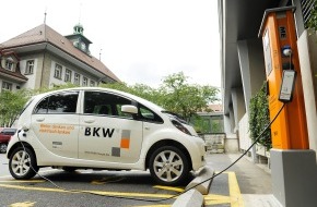 BKW Energie AG: Mobility Solutions SA et FMB: Inauguration de la première borne de recharge intelligente pour voitures électriques