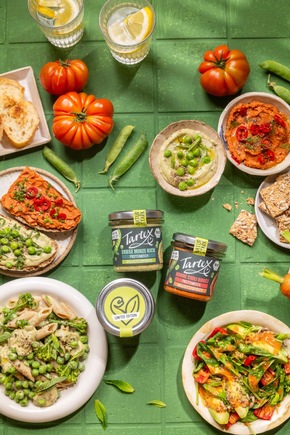 Presseinfo: „Naturstark“ - Tartex bringt Protein-Power aufs Brot, in die Pasta und in Dips