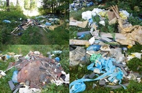 Polizeipräsidium Mannheim: POL-MA: Angelbachtal, Rhein-Neckar-Kreis: Sondermüll im Wald entsorgt - Zeugen gesucht!