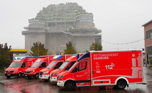 Feuerwehr Hamburg: FW-HH: Rettungsdienst Hamburg präsentiert sich in neuem Design