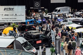 Fahrspa&szlig; zur Automobilmesse Erfurt dank Drifttaxi und Offroad-Parcours