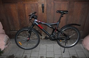 Polizeipräsidium Offenburg: POL-OG: Offenburg - Fahrrad entwendet, Besitzer gesucht