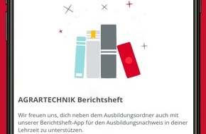 dlv Deutscher Landwirtschaftsverlag GmbH: AGRARTECHNIK bringt Berichtsheft-App heraus