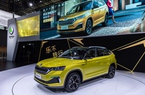 Skoda Auto Deutschland GmbH: Der neue KAMIQ GT: Fünftes SKODA SUV für den chinesischen Markt feiert Messepremiere in Guangzhou