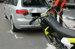 Feuerwehr Iserlohn: FW-MK: Verkehrsunfall mit Motorrad