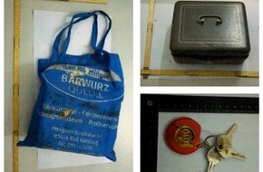 Polizeiinspektion Neubrandenburg: POL-NB: Zeugenaufruf nach Sicherstellung einer aufgebrochenen Geldkassette