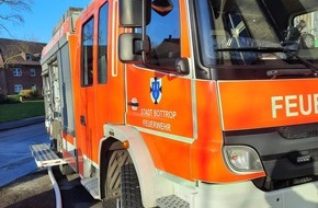 Feuerwehr Bottrop: FW-BOT: Bewohnerin löscht Enstehungsbrand