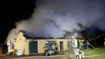 Freiwillige Feuerwehr Celle: FW Celle: Gebäudebrand in Hustedt