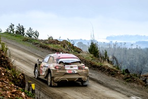 M-Sport Ford kratzt mit dem Puma Hybrid Rally1 bei der WM-Rally Chile erneut an Podestresultat