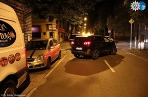 Polizeipräsidium Oberhausen: POL-OB: Alkoholisiert gecrasht - vor den Augen der Polizei