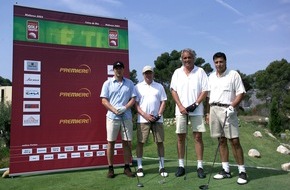 Sky Deutschland: 75.000 Euro für Franz-Beckenbauer-Stiftung bei 1. Premiere Golf Trophy / Prominenz aus Wirtschaft und Sport schlug auf Mallorca ab / Erstes Turnier für Andreas Möller