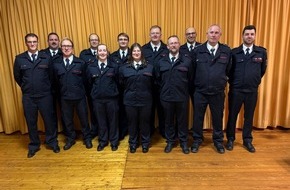 Freiwillige Feuerwehr Alpen: FW Alpen: Jahreshauptversammlung 2026 der Einheit Menzelen