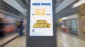 Eurojackpot: Eurojackpot wächst auf rund 53 Millionen Euro / Erste Millionäre des neuen Jahres