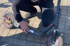 Polizeiinspektion Osnabr&uuml;ck: POL-OS: Quakenbr&uuml;ck: Barfu&szlig; mit Badeschlappen und Kopfh&ouml;rern auf frisiertem E-Scooter unterwegs