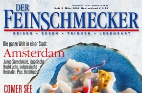 Jahreszeiten Verlag, DER FEINSCHMECKER: "Brunello statt Smoothie" / Die Schauspielerin Anna Maria Mühe bekennt sich im Interview mit dem FEINSCHMECKER für unbeschwerten Genuss