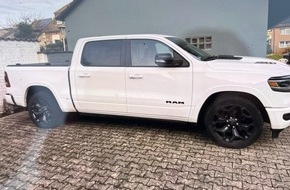 Polizei Mettmann: POL-ME: Hochwertiger Pick-Up gestohlen - 2602029