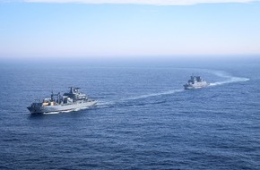 Presse- und Informationszentrum Marine: Indo-Pacific Deployment: 2. Ausschreibung für Mitfahrten an Bord der Deutschen Marine