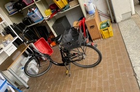 Polizeidirektion Ludwigshafen: POL-PDLU: Speyer - Fahrrad sichergestellt, Eigentümer gesucht
