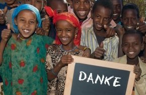 Stiftung Menschen für Menschen: 3 Millionen Euro für Bildungsprojekte in Äthiopien: Menschen für Menschen Städtewette erfolgreich beendet (mit Bild)