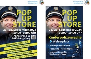 Polizeipräsidium Schwaben Nord: POL Schwaben Nord: Veranstaltungen der Polizei am Wochenende