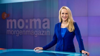 ZDF: Neues Gesicht im "ZDF-Morgenmagazin" / Charlotte Potts verstärkt das Moderatorenteam (FOTO)