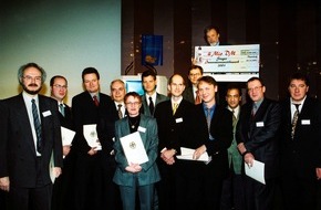 MEDICA: MEDICA-Kongress 2001 in Düsseldorf: Sieger des Innovationswettbewerbs zur Förderung der Medizintechnik prämiert
