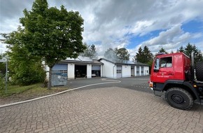 Polizeidirektion Wittlich: POL-PDWIL: Brand eines Lagerschuppens am Bauhof der VG Arzfeld