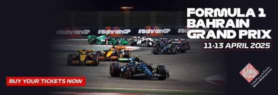 Bahrain Tourism and Exhibitions Authority: Bahrain 2025: Formel 1-Action bei Vorsaisontests und Grand Prix