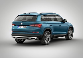 SKODA KODIAQ SCOUT: Robuster Auftritt unterstreicht Offroad-Eigenschaften (FOTO)