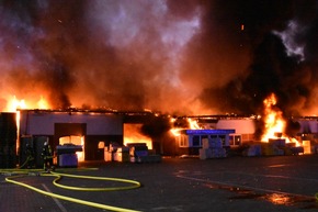 POL-STD: Großfeuer in Harsefeld richtet Millionenschaden an