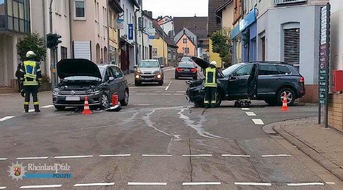 Polizeipräsidium Westpfalz: POL-PPWP: Vorfahrt missachtet - es kracht auf der Kreuzung