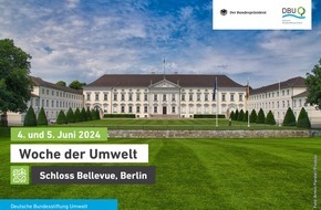 Deutsche Bundesstiftung Umwelt (DBU): Ein Plädoyer für den Planeten / Bundespräsident und DBU laden zur "Woche der Umwelt" ein