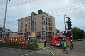 Feuerwehr Mülheim an der Ruhr: FW-MH: Küchenbrand im dritten Obergeschoss eines Wohn- und Geschäftshauses in der Mülheimer Innenstadt