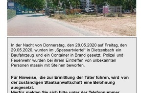 Polizeipräsidium Südosthessen: POL-OF: Gemeinsame Pressemeldung der Staatsanwaltschaft Darmstadt - Zweigstelle Offenbach - und des Polizeipräsidiums Südosthessen von Donnerstag, den 06.8.2020