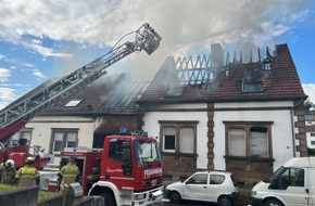 Polizeidirektion Kaiserslautern: POL-PDKL: Hoher Sachschaden nach Brand