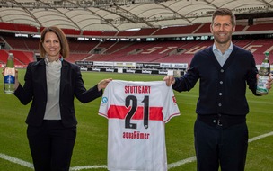 aquaRömer GmbH & Co. KG: Presseinformation: aquaRömer wird neuer Mineralwasser-Partner des VfB Stuttgart