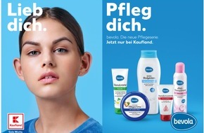 Kaufland: bevola - die neue Drogeriemarke exklusiv bei Kaufland / Über 120 Pflegeprodukte. Die Pflegeserie für die ganze Familie: Frauen, Männer, Kinder und Babys