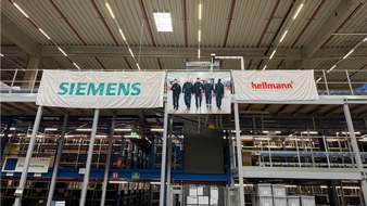 Hellmann Worldwide Logistics: Hellmann ist neuer Vertragspartner für das globale Zentrallager von Siemens Smart Infrastructure in Nürnberg