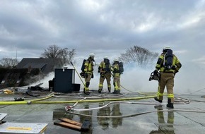 Feuerwehr Bremerhaven: FW Bremerhaven: Abschließende Pressemitteilung zum Dachstuhlbrand in der Bremer Straße