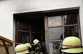 Feuerwehr Schermbeck: FW-Schermbeck: Feuer in Restaurant