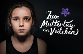 Deutscher Kinderverein e.V.: Nicht alle Mütter haben Blumen verdient! / Deutscher Kinderverein e.V. weist anlässlich des Muttertags mit der Aktion #VeilchenGegenVeilchen auf das Thema Gewalt gegen Kinder hin