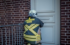 Freiwillige Feuerwehr Hünxe: FW Hünxe: Person in verschlossener Wohnung