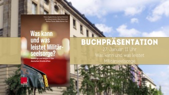 Zentrum f&uuml;r Milit&auml;rgeschichte und Sozialwissenschaften der Bundeswehr: Buchpr&auml;sentation der Studie "Was kann und was leistet Milit&auml;rseelsorge? Seelsorge und Religion in den deutschen Streitkr&auml;ften"