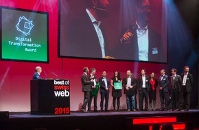 Swiss Digital Transformation Award: Der erstmalig verliehene «Swiss Digital Transformation Award» geht an die SBB