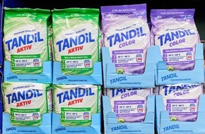 ALDI: Das entlastet jeden Haushalt: Ausgezeichnetes TANDIL Waschmittel von ALDI wird dauerhaft noch günstiger