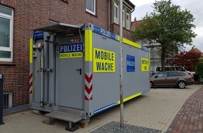 Polizeiinspektion Wilhelmshaven/Friesland: POL-WHV: "Mobile Wache" für das Polizeikommissariat Varel