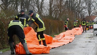 Freiwillige Feuerwehr Celle: FW Celle: Hochwassereinsätze am 02.01.2024 - 14. Lagemeldung! Stand: 02.01.2024 um 14:30 Uhr